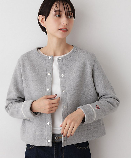 日本製／洗える】吊り裏毛カーディガン（2002570447