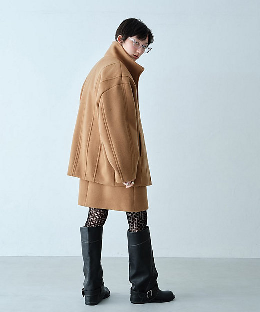 wool volume short coat（2002586322