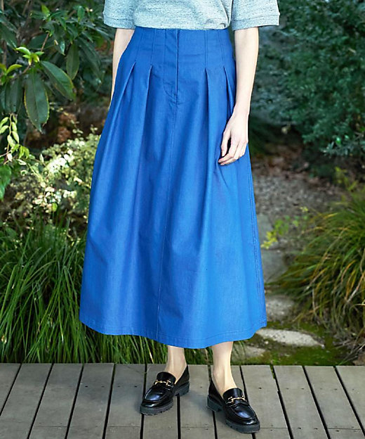 クールタッチタックデニムスカート（2002589292