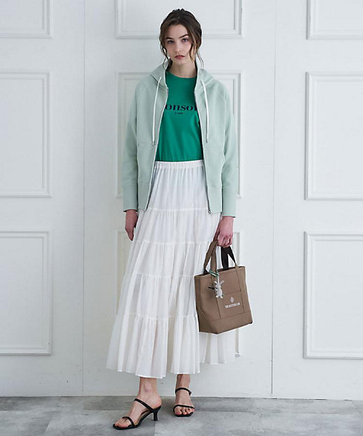 コットンボイルティアードスカート（2002595047