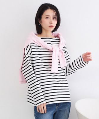 ボーダートップス【洗濯機OK】（2002604388） | OPAQUE