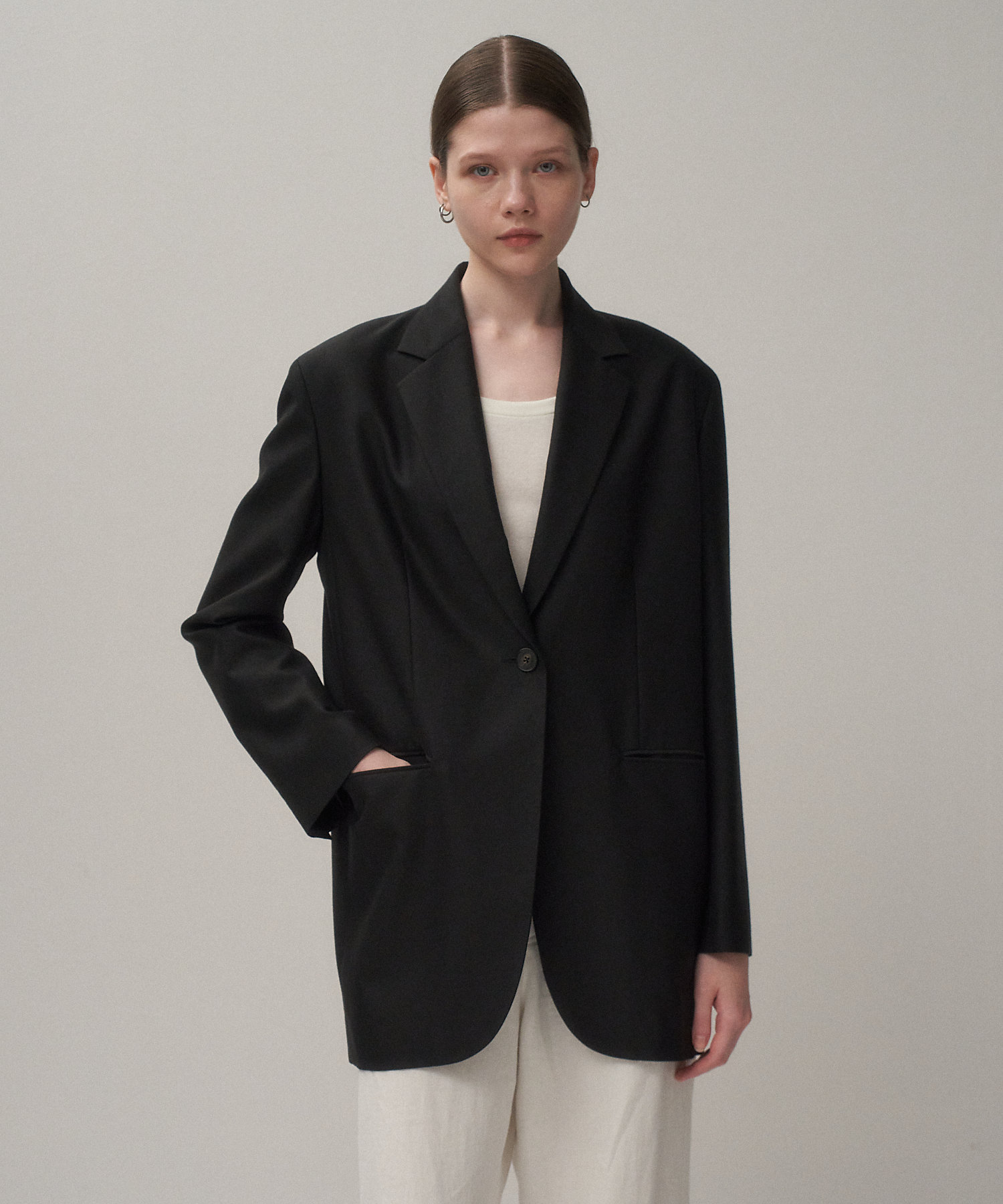 送料無料】WOOL CUPRA ｜ テーラードジャケット