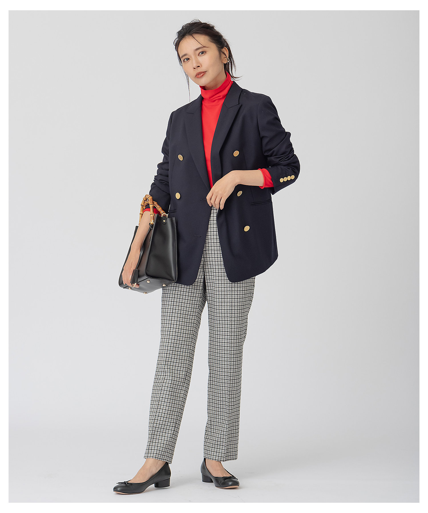 蛯原友里さん着用】ドライウールツイル ブレザー ジャケット