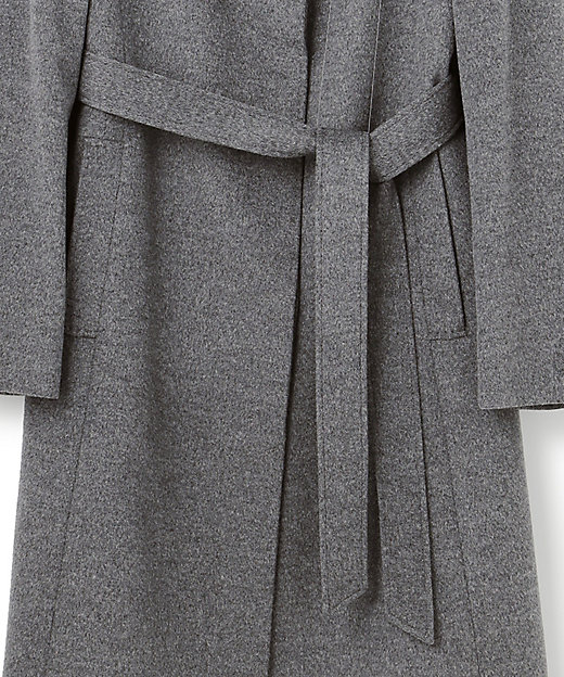 ウールカシミヤビーバー スタンドカラー コート（SCWSGW0504