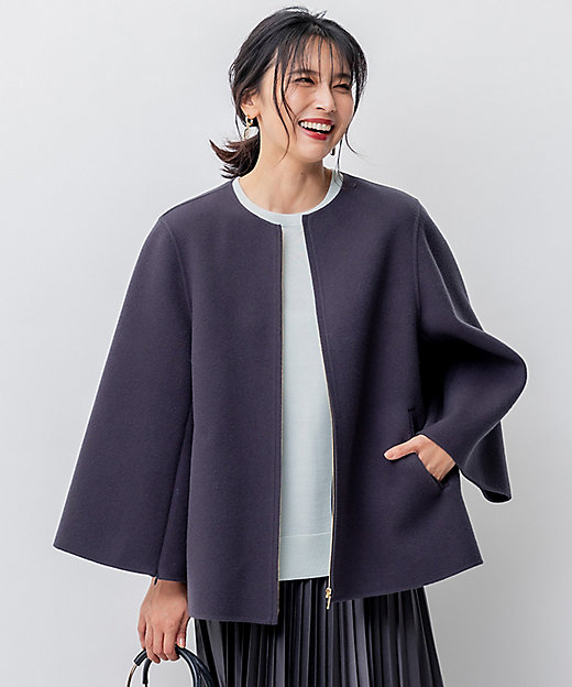 ウールリバー ケープ ジャケット（SCWSSW0408） | 23区 S