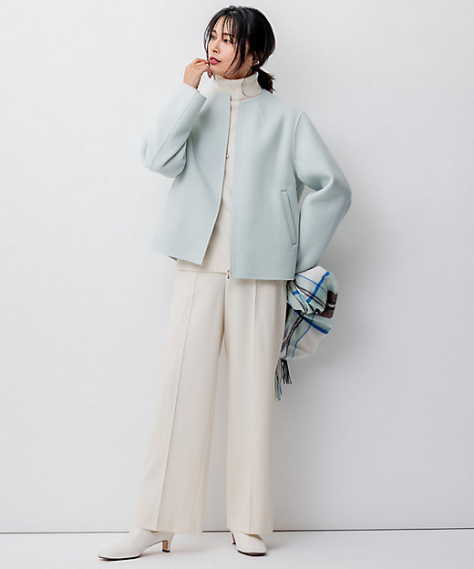 ウールリバー ショート ブルゾン（SCWWSW0406） | 23区 L