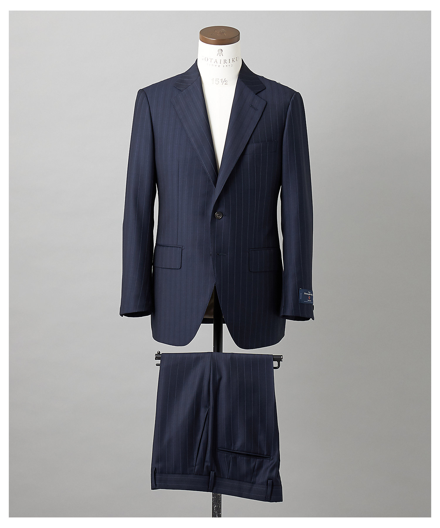 ZEGNA／ゼニア】TROFEO／トロフェオ スーツ（ネイビー