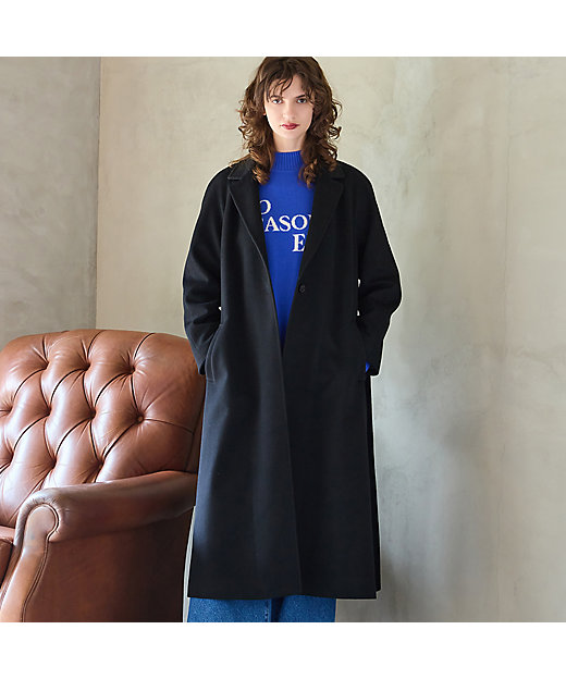 名品アイテム・カシミヤ100％】ロングコート（81086503