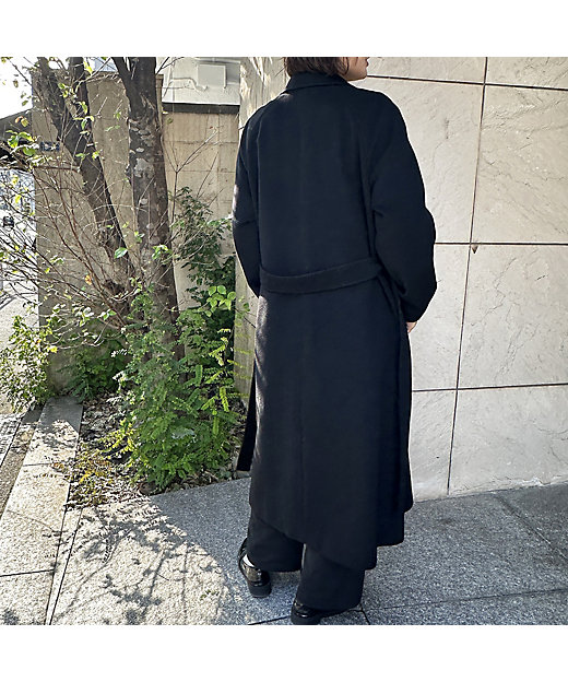 名品アイテム・カシミヤ100％】ロングコート（81086503