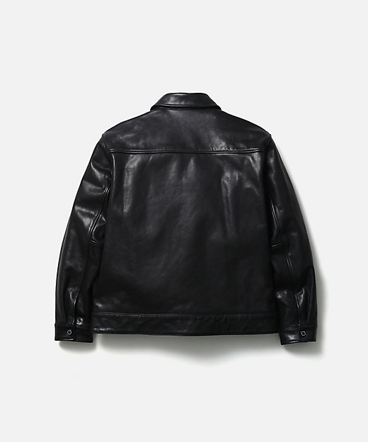 ブルゾン LEATHER SPORTS JACKET 261SZNHー