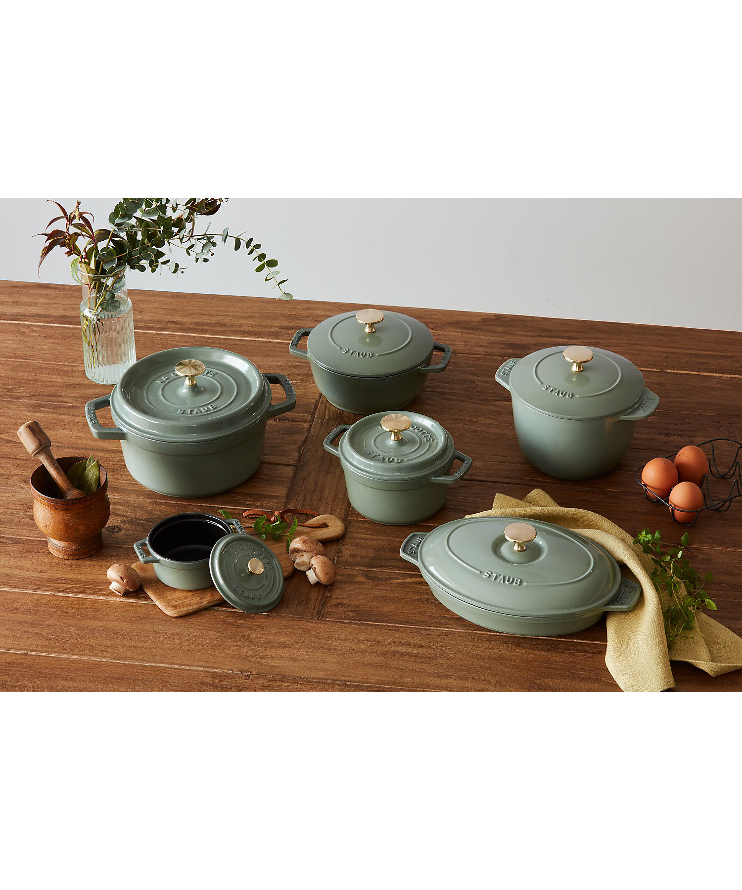 ZWILLINGおまとめ】ピコ・ココットラウンド ユーカリ 各種