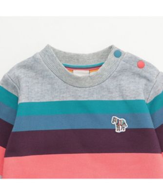 ストライプ裏毛トレーナー＆パンツセット 4053516 | Paul Smith