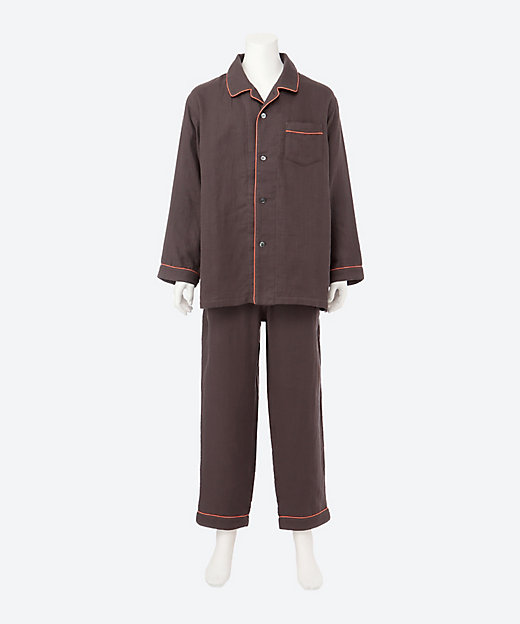 マシュマロガーゼパイピングメンズパジャマ | UCHINO/ウチノ | 三越