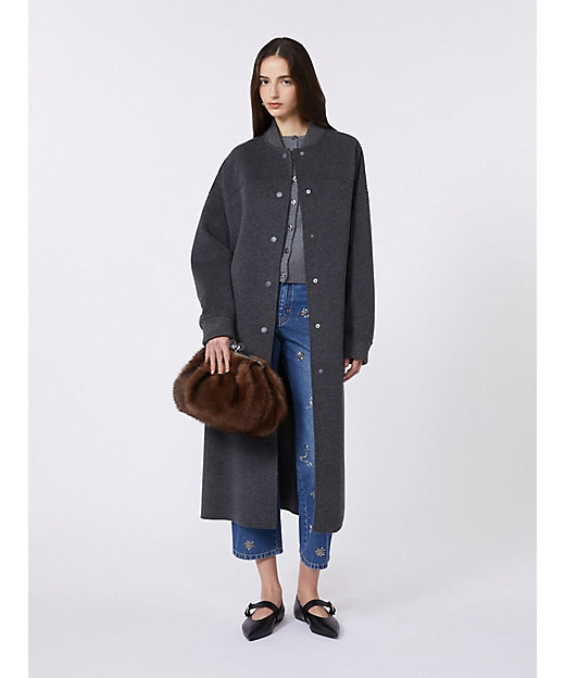 アラマーロ ウール ブレンド ダブルフェイス コート