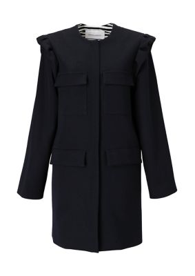 SHOULDER FRILL COAT BD2411－3A－57