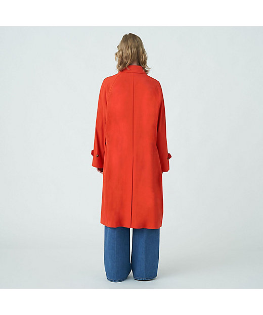 シャンブレーツイル ステンカラーコート | maison TOMORROWLAND/メゾン