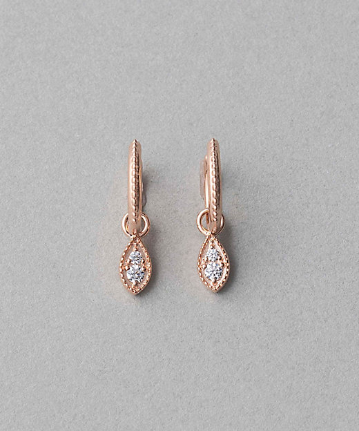 クリアビジュー イヤリング マーキス | ete bijoux (Women)/エテ