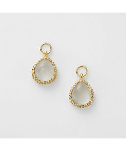 K10トパーズ／アイオライトピアスチャーム | agete/アガット | 三越