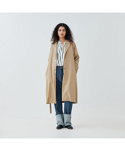 パラシュートクロス チェスターコート | GALERIE VIE (Women