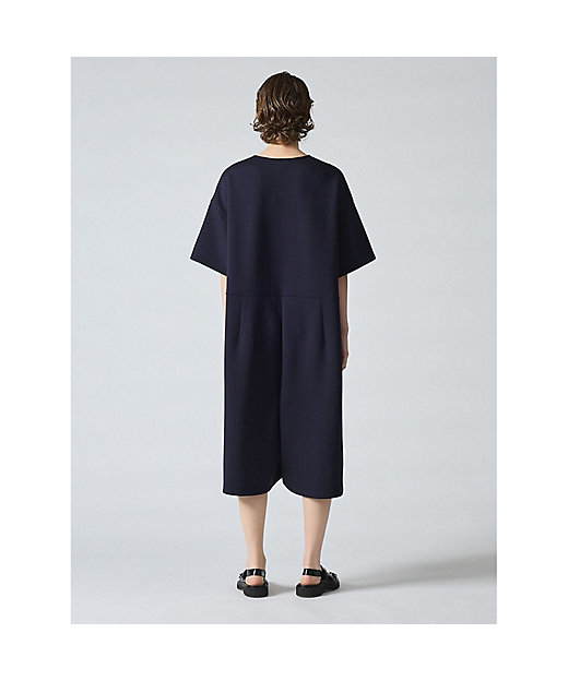 mizuiro ind クルーネックオールインワン | mizuiro ind