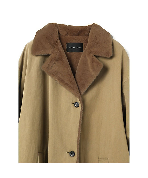 mizuiro ind バックボアコート | mizuiro ind (Women