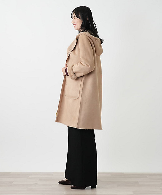 フーデッドコート【Leilian WHITE LABEL】 | Leilian