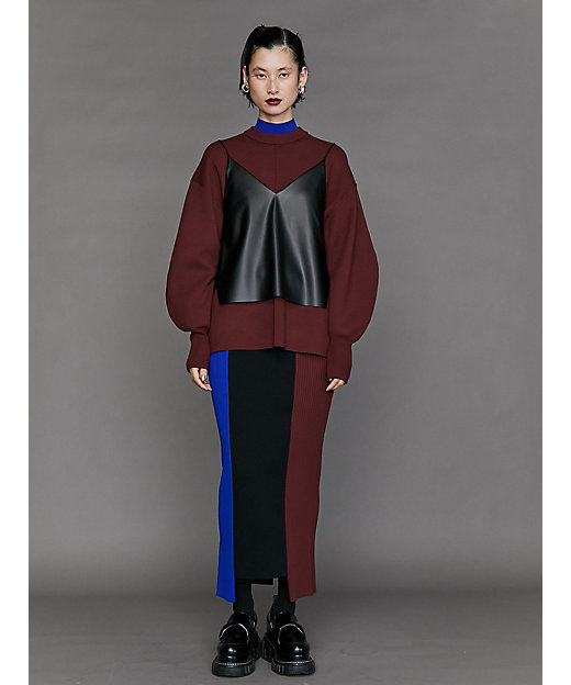 FAKE LEATHER CAMISOLE | UN3D./アンスリード