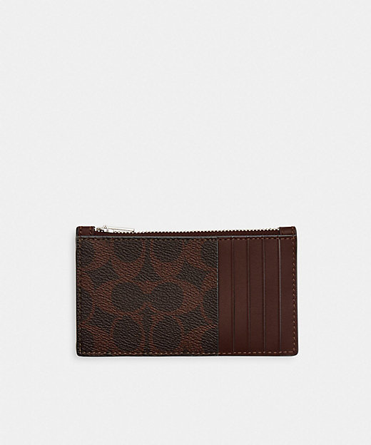 ジップ カード ケース シグネチャー キャンバス | COACH/コーチ | 三越