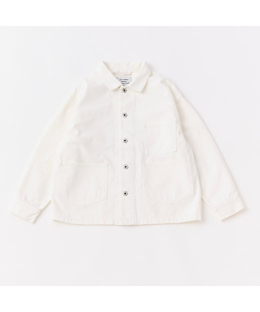 ホワイトデニムカバーオール | GRANDMA MAMA DAUGHTER (Women