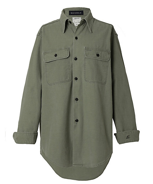 シャツ HAMPTON SHIRT BACK SATIN MB000