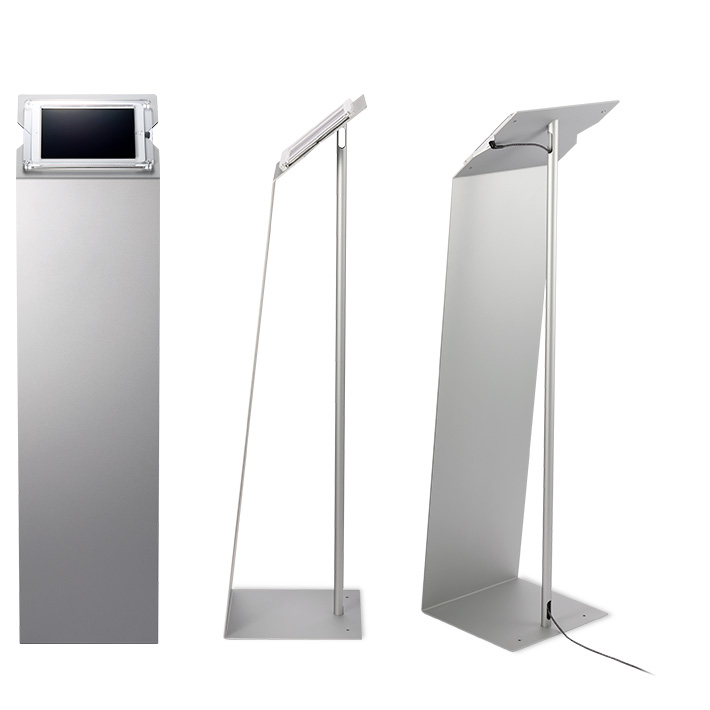 iPad-タブレット-床置きフロアスタンド『T3』無人受付案内予約システム