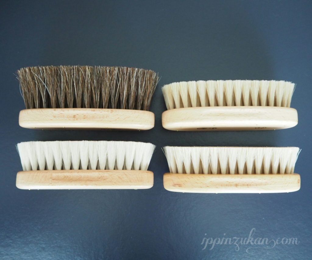日本橋 江戸屋の手植え靴ブラシ ( 馬毛と山羊毛 ) | 男の逸品図鑑