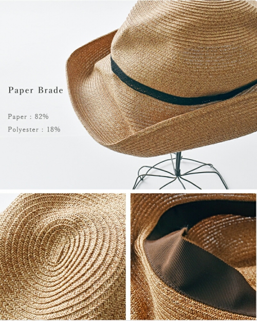 mature ha. マチュアーハ ボックス ハット “BOXED HAT 11cm ペーパー
