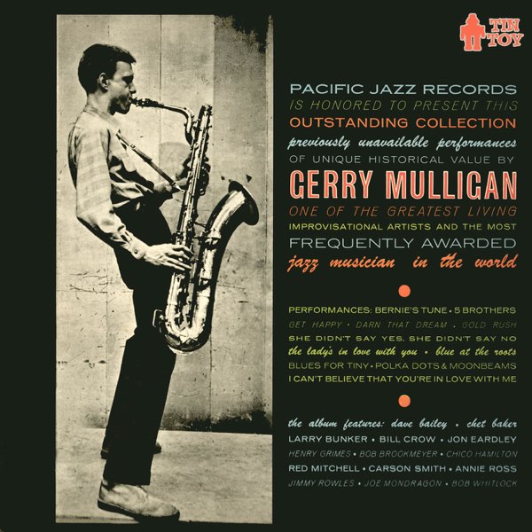 The Genius of Gerry Mulligan - ジェリー・マリガンのアルバム