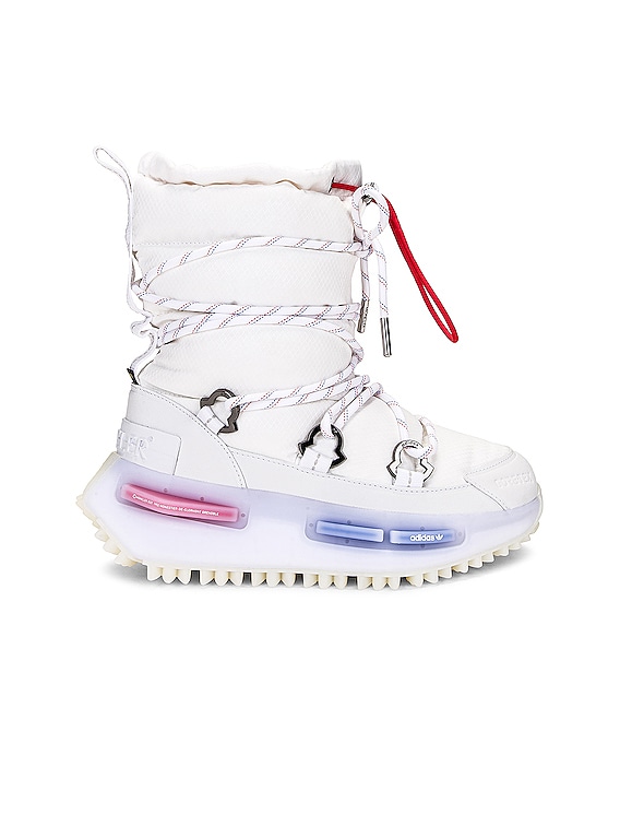 Moncler Genius x Adidas Nmd Mid Ankle Boots in White | FWRD
