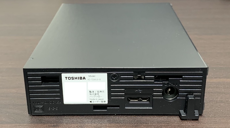 バッファロー (TOSIHBA) の6TB外付けHDD「HD-TDA6U3-B」をレビュー