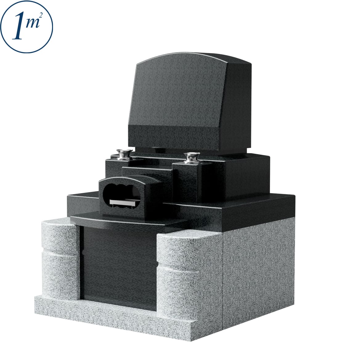 1㎡ 中堂型 インド産 山崎石 | いわき石材