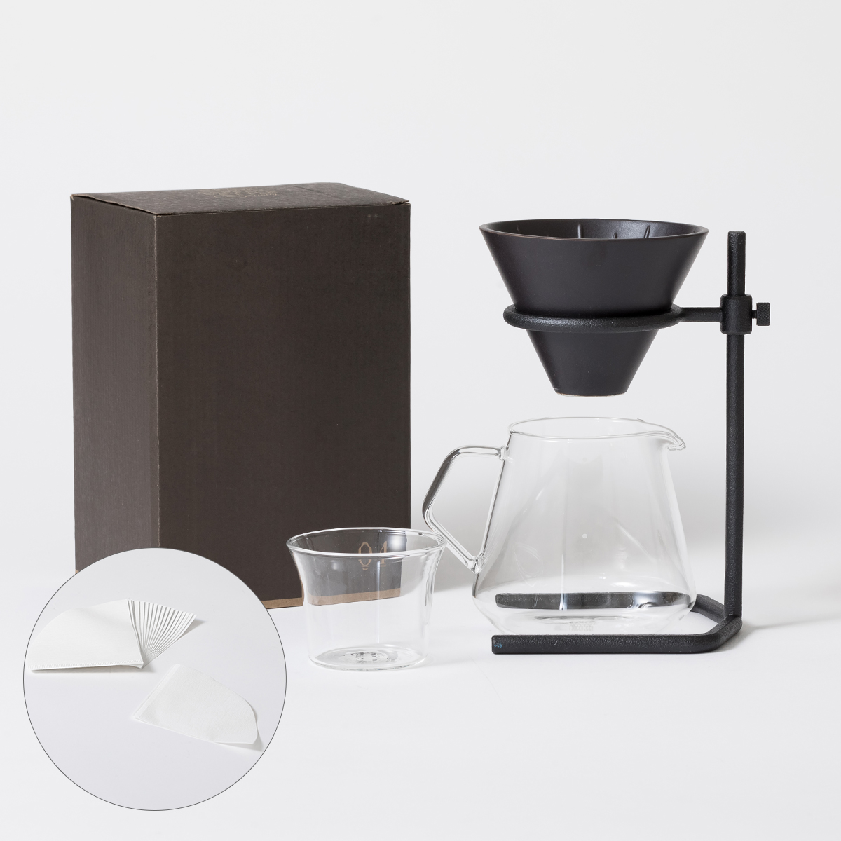 KINTO】SLOW COFFEEブリューワースタンドセット 4杯用 SCS-S04