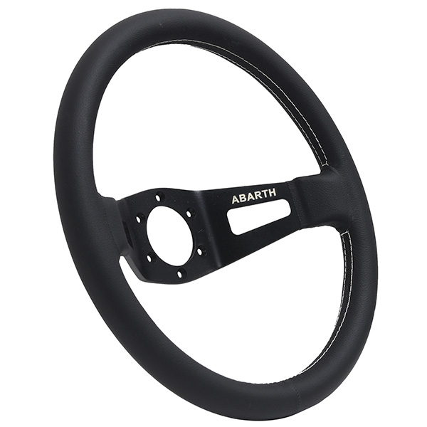 ABARTHレザーステアリング(ディープコーン2スポーク) : イタリア自動車