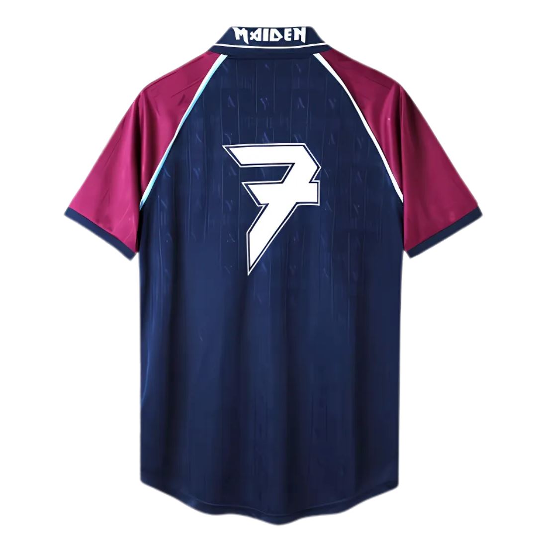 Iron Maiden X West Ham 1999/2001 Home Shirt | 1999/2001 West Ham