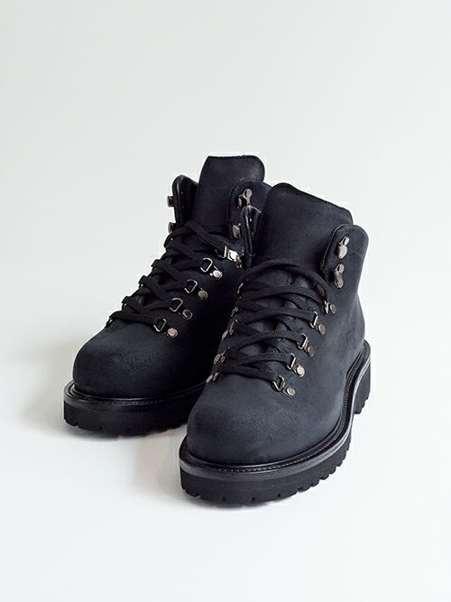 WH ダブルエイチ サイドゴアブーツ BLACK | ITAL STYLE WEAR