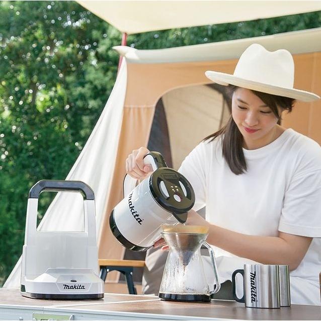 マキタ（makita） 充電式ケトル 本体のみ KT360DZ 青 W 白 アクセサリ