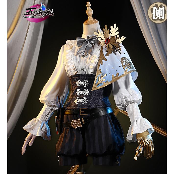 江南猫次 第五人格 コスプレ 画家 黄金比例 衣装 ※ウィッグ 靴 筆 追加