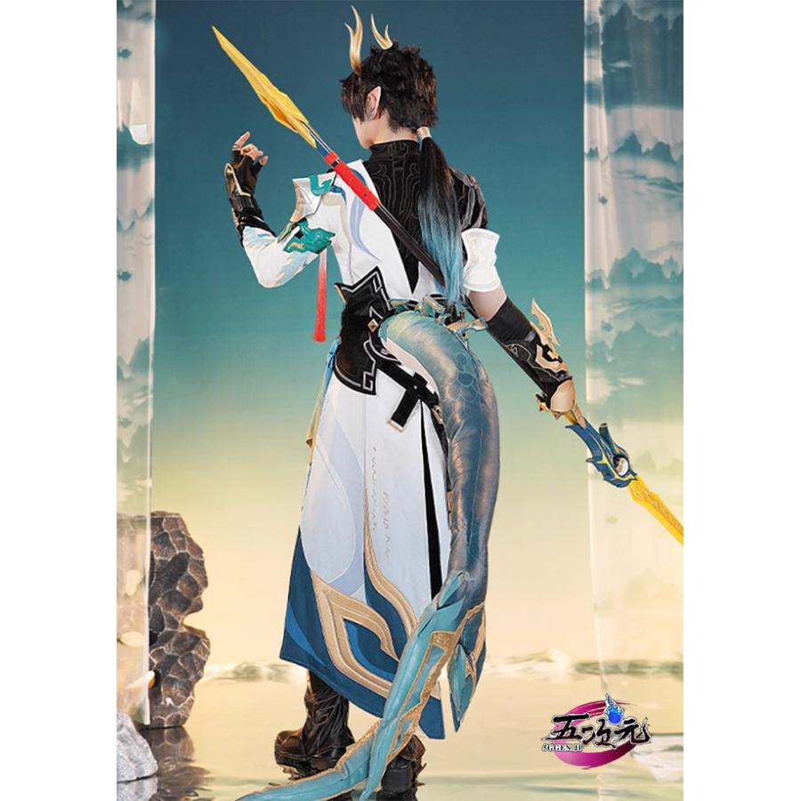 五次元 崩壊スターレイル コスプレ 丹恒・騰荒 SP衣装 ※ウィッグ 靴