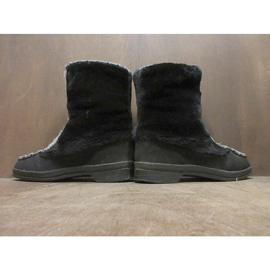 ビンテージ70's○SNOWLANDエスキモーブーツ黒×グレーsize 8○241029j1