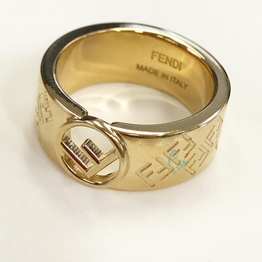 FENDI（フェンディ） FF リング ロゴ ゴールド 8AG796 8AG796A6FFF0CFK