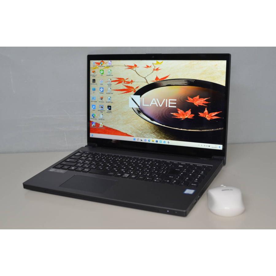 最新Windows11+office 爆速SSD500GB NEC NX750/J 15.6型ワイド 第8世代