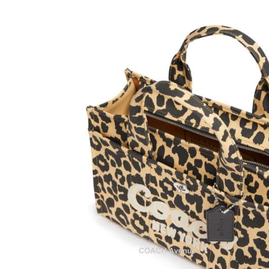 COACH（コーチ） COACH CP770 カーゴ トート レオパード プリント