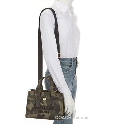 COACH（コーチ） 一点のみ入荷 迷彩柄 COACH CY843 カーゴ トート