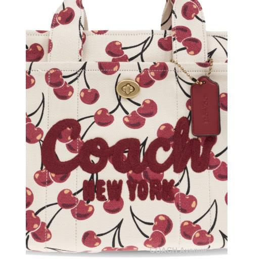 COACH（コーチ） 残り一点 さくらんぼ柄 COACH CZ193 カーゴ トート